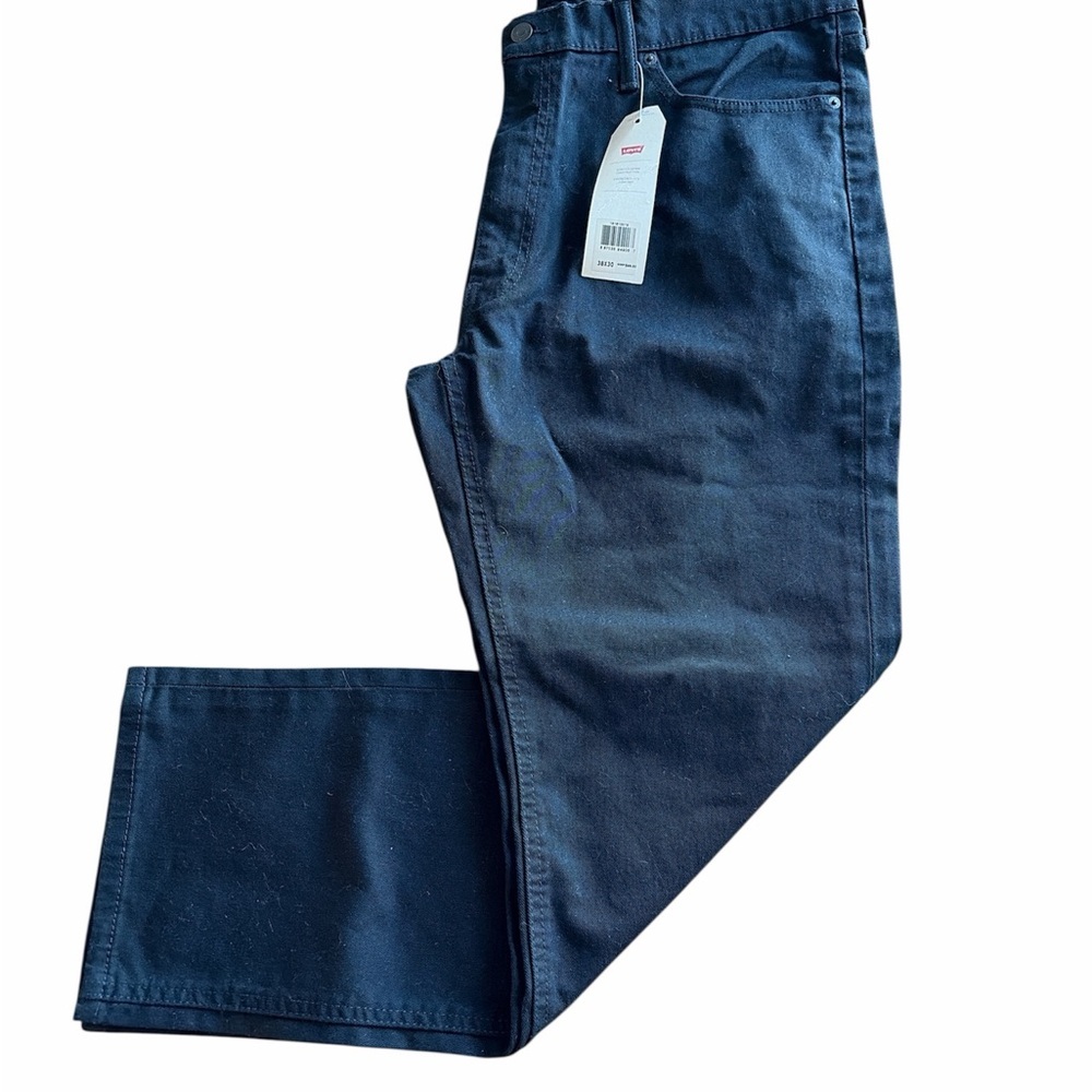 Levi's 541 Men’s Athletic Fit Black Denim Straight Jeans Classic Pockets